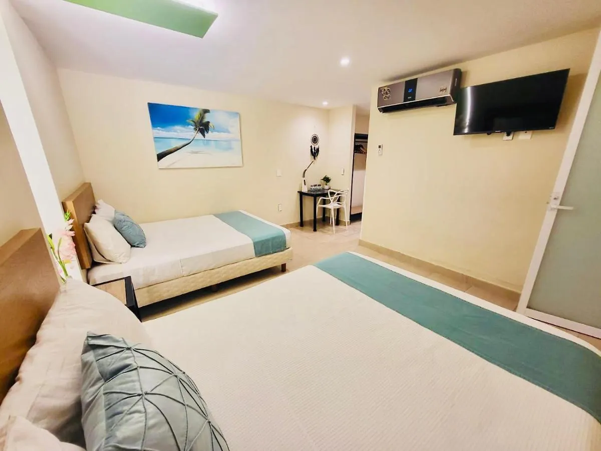 Private Room. Brisas. Zona Hotelera. Cancun Aparthotel
